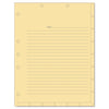 Tabbies Medical Chart Index Divider Sheets, Untabbed, 11 x 8.5, Manila, 400/Box