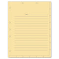 Tabbies Medical Chart Index Divider Sheets, Untabbed, 11 x 8.5, Manila, 400/Box