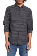 Hurley Mens Armstrong Stretch Classic-Fit Yarn-Dyed Stripe Shirt by Vanessa Jane