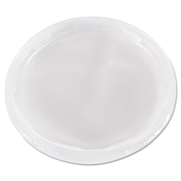 WNA Deli Container Lids, Plug-Style, Clear, Plastic, 50/Pack, 10 Packs/Carton