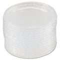 WNA Deli Container Lids, Plug-Style, Clear, Plastic, 50/Pack, 10 Packs/Carton