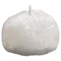 General Supply High-Density Can Liners, 33 gal, 9 microns, 33" x 39", Natural, 500/Carton