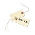 Avery Strung Shipping Tags, 11.5 pt Stock, 3.75 x 1.88, Manila, 1,000/Box