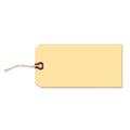 Avery Strung Shipping Tags, 11.5 pt Stock, 4.75 x 2.38, Manila, 1,000/Box