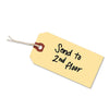 Avery Strung Shipping Tags, 11.5 pt Stock, 4.75 x 2.38, Manila, 1,000/Box