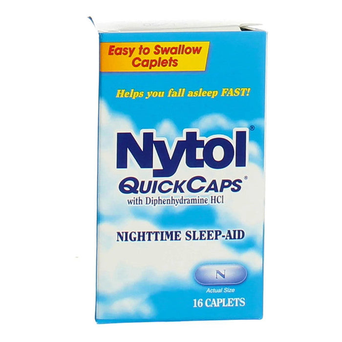 Nytol Nighttime Sleep Aid Quick Caps With Diphenhydramine HCl 25 Mg by Pasteur Pharmacy