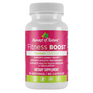 Harvest of Nature Fitness Boost Capsules Beetroot Flavor by Pasteur Pharmacy
