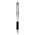 Zebra Z-Grip Flight Ballpoint Pen, Retractable, Bold 1.2 mm, Black Ink, Black Barrel