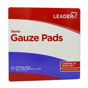Leader Sterile Gauze Pads Large by Pasteur Pharmacy