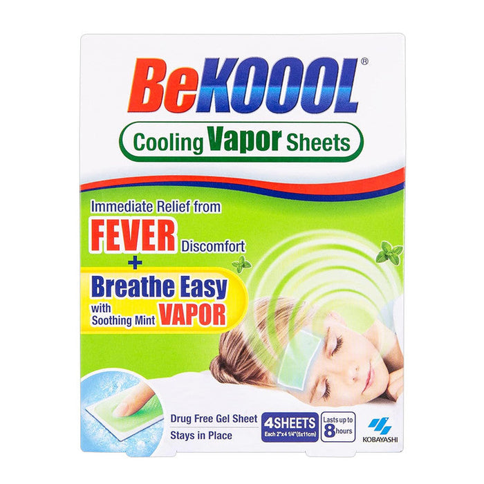 BeKOOOL Cooling Vapor Sheets Kids Fever Relief by Pasteur Pharmacy