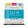 Maxell CD-R Discs, 700 MB/80 min, 48x, Spindle, Silver, 100/Pack