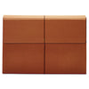 Pendaflex Expanding Wallet, 3.5" Expansion, 1 Section, Elastic Cord Closure, Tabloid Size, Brown