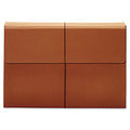 Pendaflex Expanding Wallet, 3.5" Expansion, 1 Section, Elastic Cord Closure, Tabloid Size, Brown