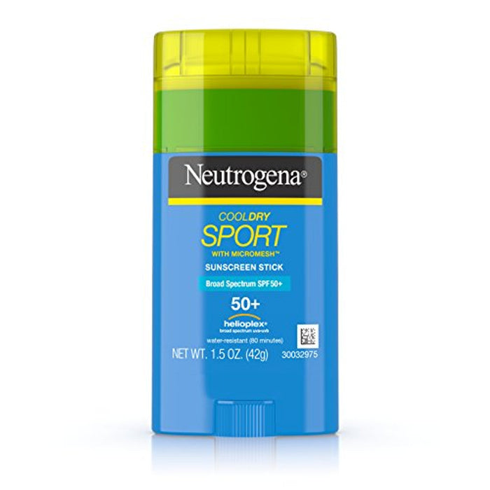 Neutrogena Cool Dry Sport Sunscreen Stick Broad Spectrum - SPF 50 - 1.5oz by Pasteur Pharmacy