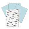 Springhill Digital Vellum Bristol Color Cover, 67 lb Bristol Weight, 8.5 x 11, Blue, 250/Pack