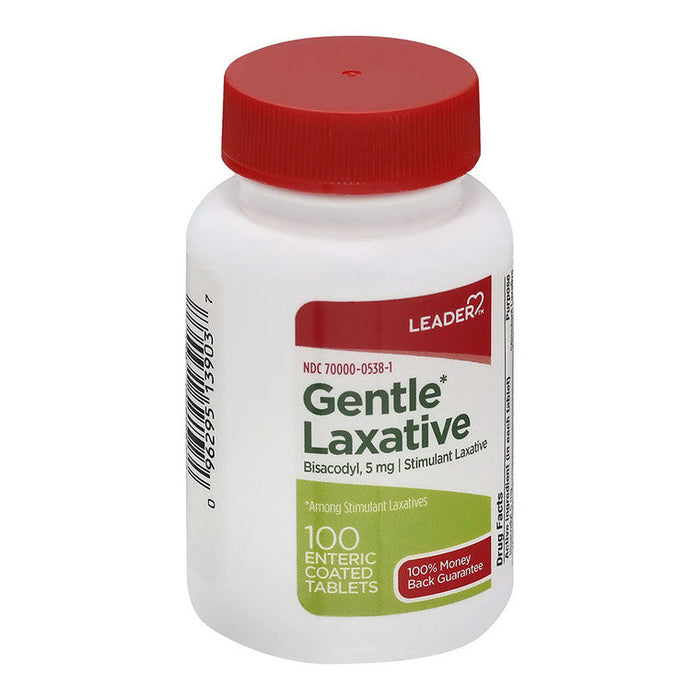 Leader Gentle Laxative, 5 Mg, Enteric Coated Tablets by Pasteur Pharmacy