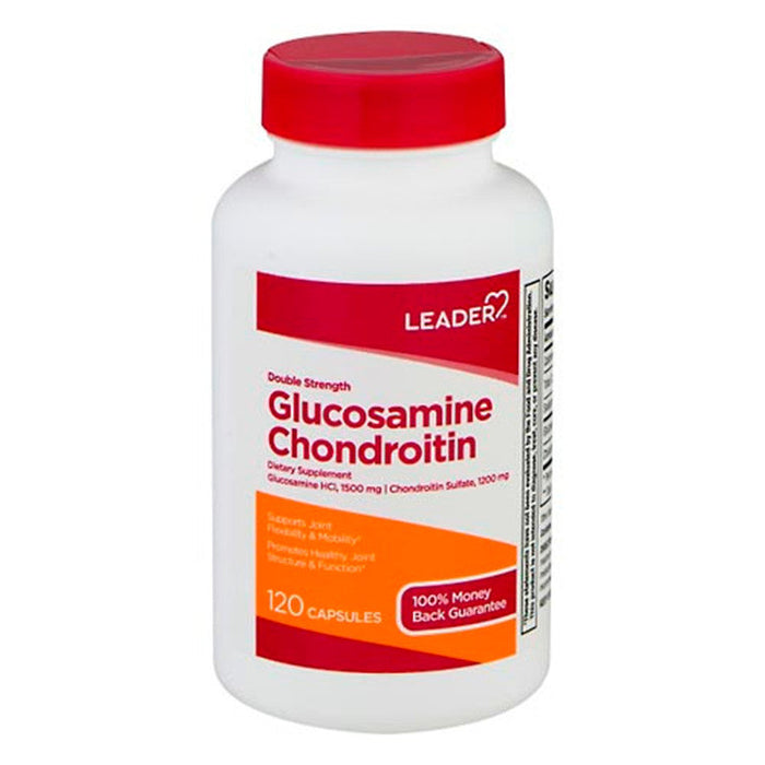 Leader Glucosamine Chondroitin - Double Strength - 120 Capsules by Pasteur Pharmacy