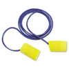 3M E-A-R Classic Foam Earplugs, Metal Detectable, Corded, Poly Bag, 200 Pairs