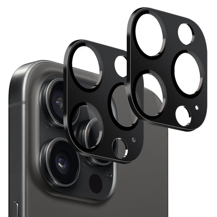 iPhone 15 Pro/Pro Max Camera Lens Protector - Ultra-Clear Glass, 2-Pack | ZeroDamage by Zerodamage Sahara Case LLC