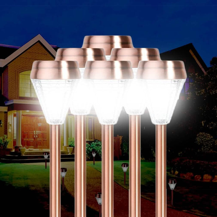 6-Pack: EcoThink Outdoor Solar LED Pathway Light by DailySale