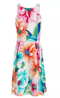 Monteau Big Girls Embellished Floral-Print Dress by Vanessa Jane