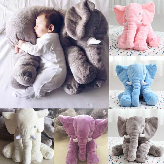 Elephant Plush Pillow - Assorted Colors by DailySale