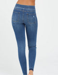 Distressed Ankle Skinny Jeans by Boutique 23