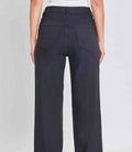 Hyperstretch High Rise Wide Leg -Black by Boutique 23