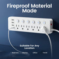 10-in-1 Multi-Outlet Power Strip – 6 AC, 3 USB-A, 1 Type-C by DailySale