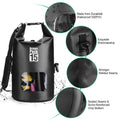 15L Waterproof Lightweight Dry Bag by DailySale