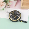 1.5m Centimeter Inch Roll Tape Portable Retractable Vintage PU Leather Mini Tape by DailySale