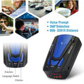 16 Band V7 Speed Safety Voice Alert Car Radar Detector by DailySale