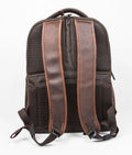 16" Cambridge Full-Grain Leather Laptop Backpack by MiamiLeathers.com