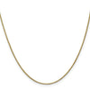 16 inch 10K Yellow Gold 1 mm Box Chain with Lobster Clasp