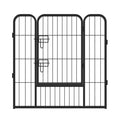 16 Panels Large Indoor Metal Pet Fence by DailySale