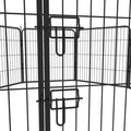 16 Panels Large Indoor Metal Pet Fence by DailySale
