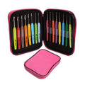 16-Piece: Colored Crochet Hooks Yarn by DailySale
