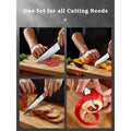 16-Piece Set: Deik Kitchen Knife Set with Wood Block by DailySale