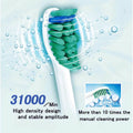 16-Pieces: HX6014 Replacement Electric Toothbrush Head Fits For Philips Sonicare Toothbrush Heads by DailySale