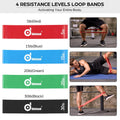 16-Pieces: Resistance Bands Set for Burning Fat & Muscle Strength by DailySale