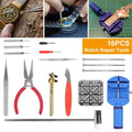 16-Pieces Set: Watch Repair Tool Kit by DailySale