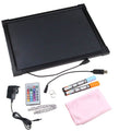 16 x 12" LED Flashing Illuminated Erasable Neon Sign Remote Message Menu Writing by DailySale