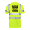 Exhausted - Reflective Safety T-Shirt