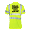 Exhausted - Reflective Safety T-Shirt by Armed American Supply