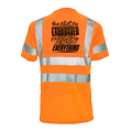Exhausted - Reflective Safety T-Shirt by Armed American Supply