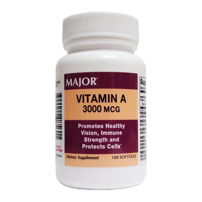 Vitamin A Soluble Capsule 10Mu 100Ct by Pasteur Pharmacy