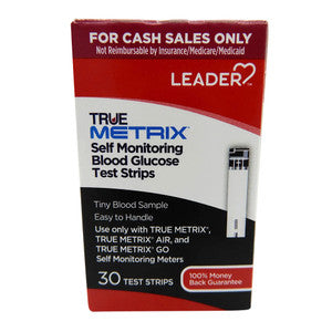 Leader True Metrix Self Monitoring Blood Glucose Test Strips by Pasteur Pharmacy
