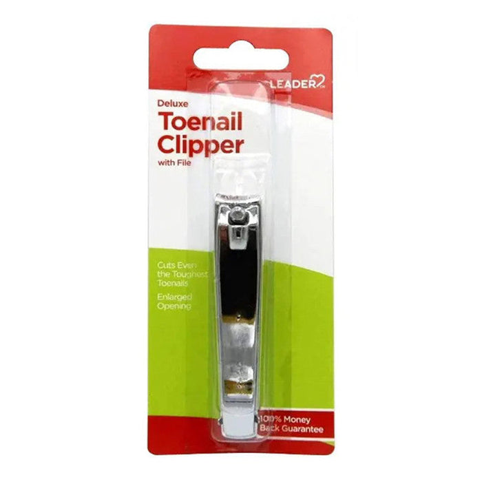 Leader Deluxe Nail Clipper With File by Pasteur Pharmacy