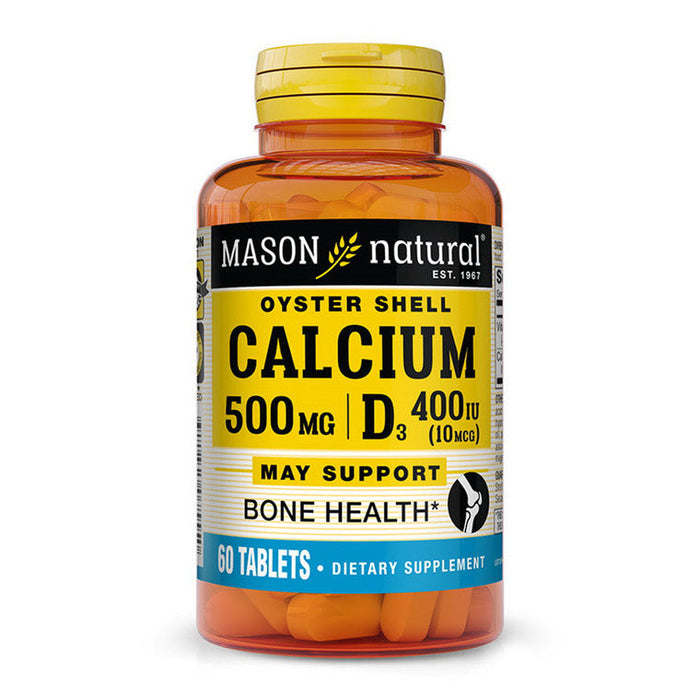Mason Natural Bone Health Oyster Shell Calcium 60 Tablets by Pasteur Pharmacy