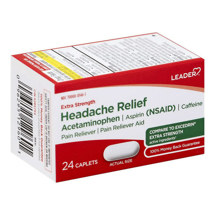 Ldr Headache Relief Tb 24 Cplt es by Pasteur Pharmacy